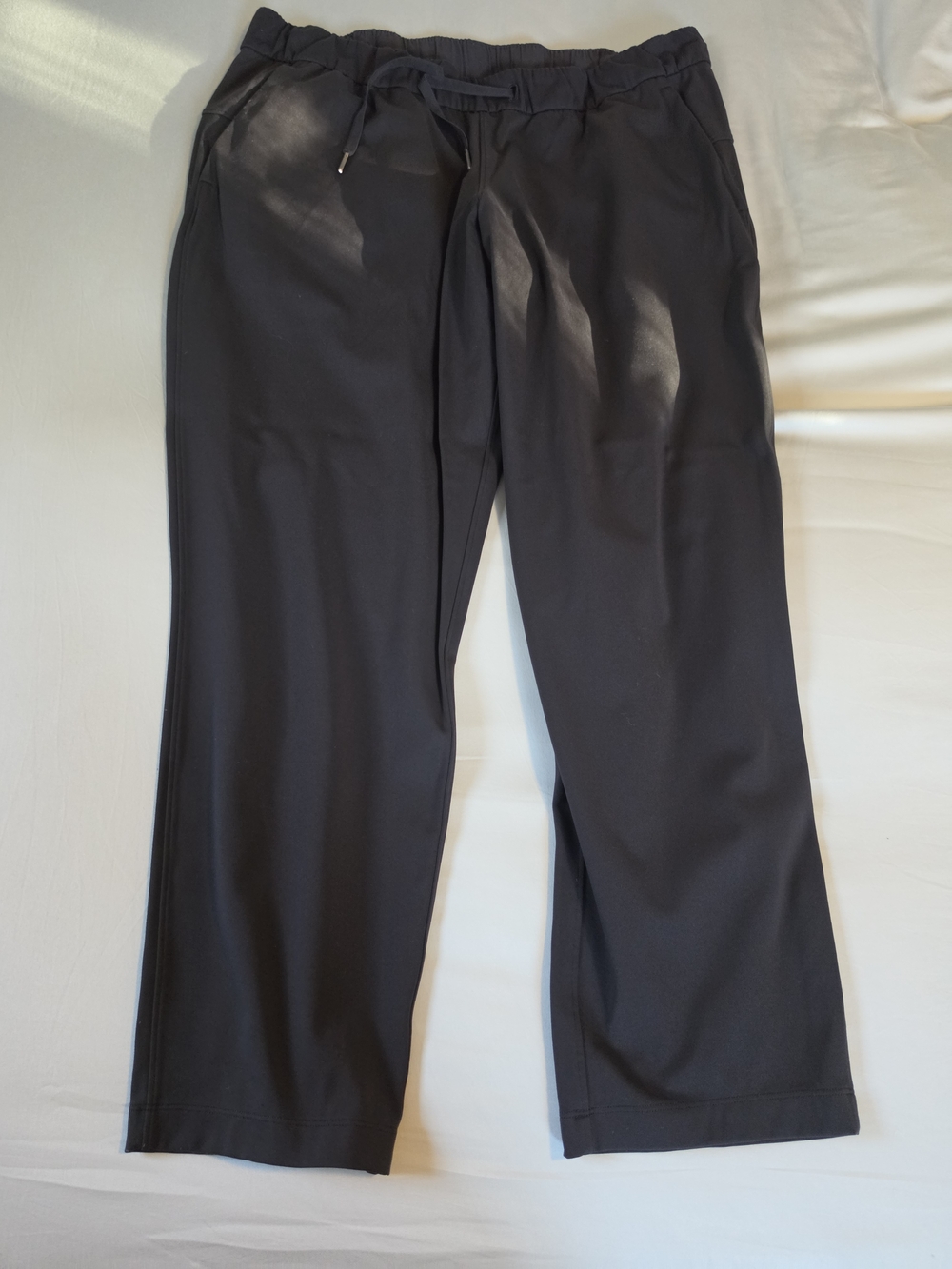 lululemon athletica Womens Charcoal Drawstring Joggers